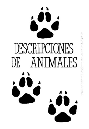 Descripciones de animales thumbnail