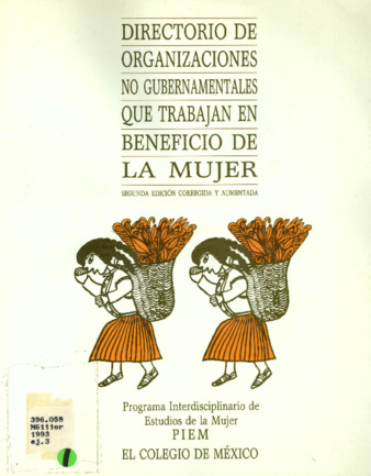 Directorio de organizaciones no gubernamentales que trabajan en beneficio de la mujer Miniatura