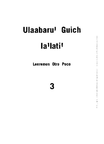 Ulaabaru' guich la'lati' thumbnail