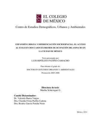 Expansión urbana y diferenciación socioespacial: el acceso al suelo en dos casos extremos de ocupación del espacio en la ciudad de México thumbnail