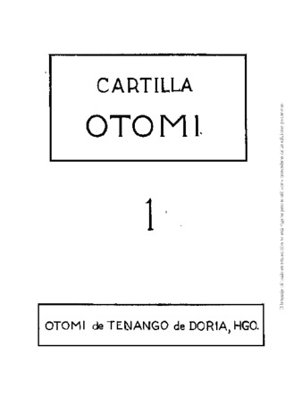 Cartilla otomí 1 thumbnail