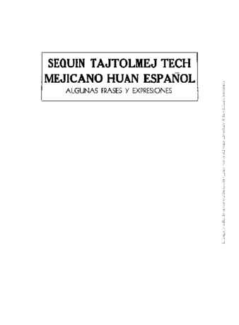 Sequin tajtolmej tech mejicano huan español thumbnail