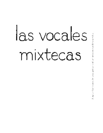 Vocales mixtecas thumbnail