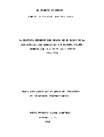 La política exterior del Brasil en el marco de la geopolítica : las relaciones con Estados Unidos, América del Sur, Portugal y Africa, 1960-1975 Miniatura