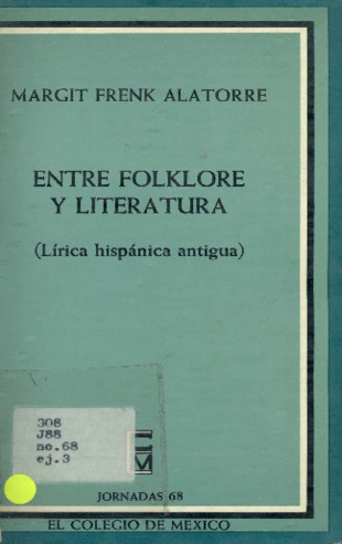 Entre folklore y literatura : lírica hispánica antigua Miniatura