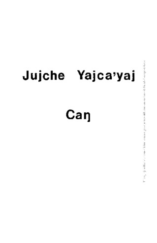 Jujche yajca'yaj can thumbnail