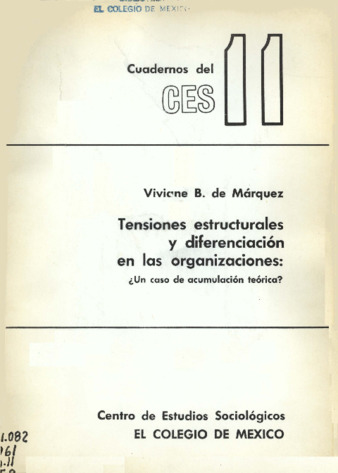 Tensiones estructurales y diferenciación en las organizaciones : ¿un caso de acumulación teórica? Miniatura