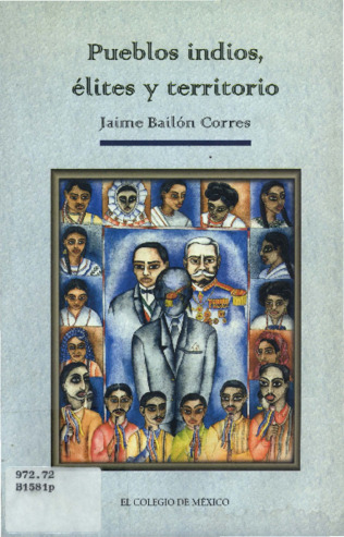 Pueblos indios, élites y territorios. sistemas de dominio regional en el sur de México : una historia política de Oaxaca Miniatura