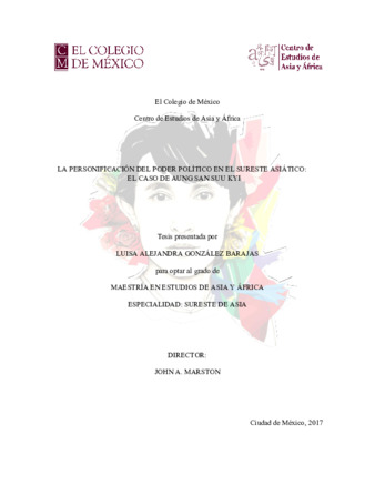 La personificación del poder político en el sureste asiático: el caso de Aung San Suu Kyi thumbnail