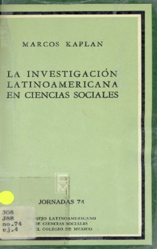 La investigación latinoamericana en ciencias sociales Miniatura