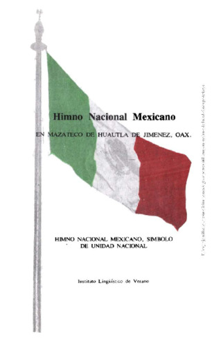 Himno Nacional Mexicano en mazateco de Huautla de Jiménez, Oaxaca thumbnail