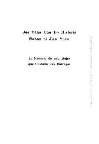 Jeē yáha cúu ɨɨn historia ñahan ní jica yucu thumbnail