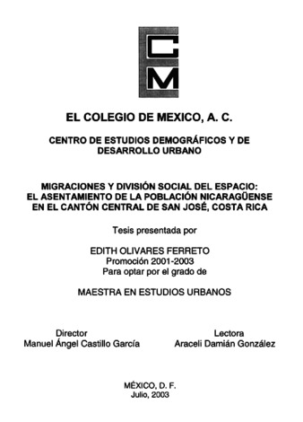 Migraciones y división social del espacio: el asentamiento de la población nicaragüense en el Cantón Central de San José, Costa Rica thumbnail