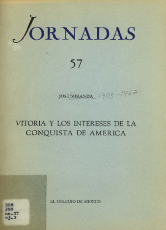 Vitoria y los intereses de la conquista de América Miniatura