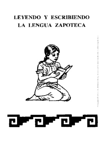 Leyendo y escribiendo la lengua zapoteca de Mixtepec thumbnail