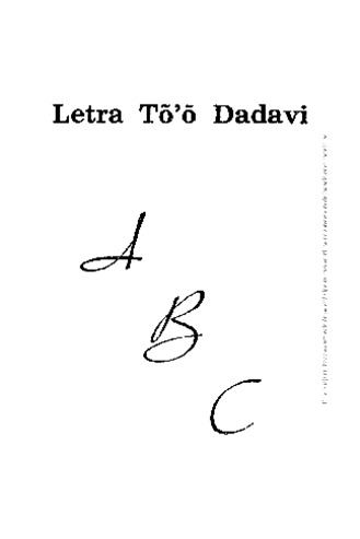 Letra tõ'õ dadavi thumbnail