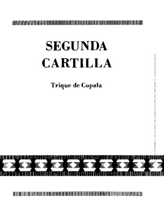 Segunda cartilla : trique de Copala thumbnail